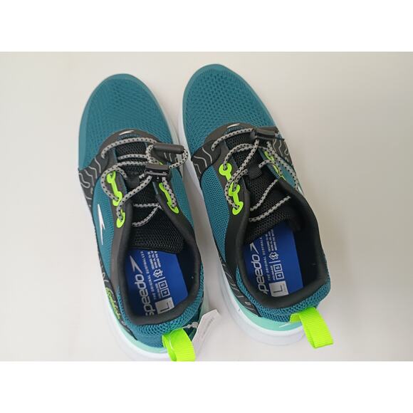 Speedo Aqua Trek Water Shoes Teal Black NWT Size L - Picture 4 of 6